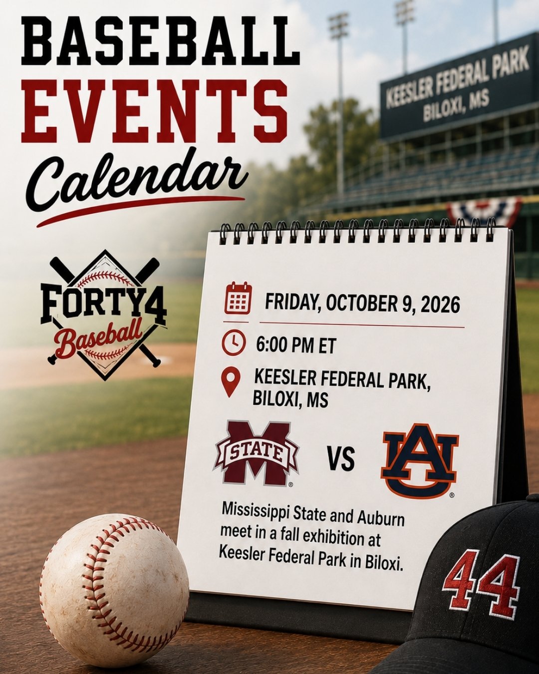 Mississippi State vs. Auburn — Fall Baseball