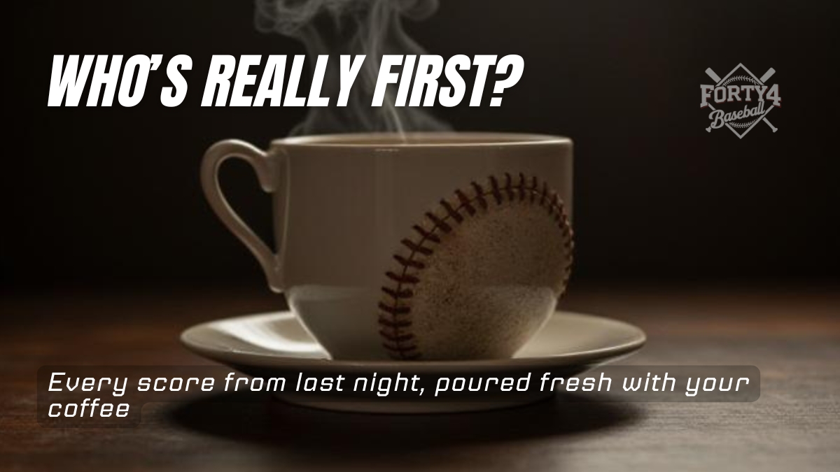 Your Morning Coffee Just Found a Division Race Tied at the Top