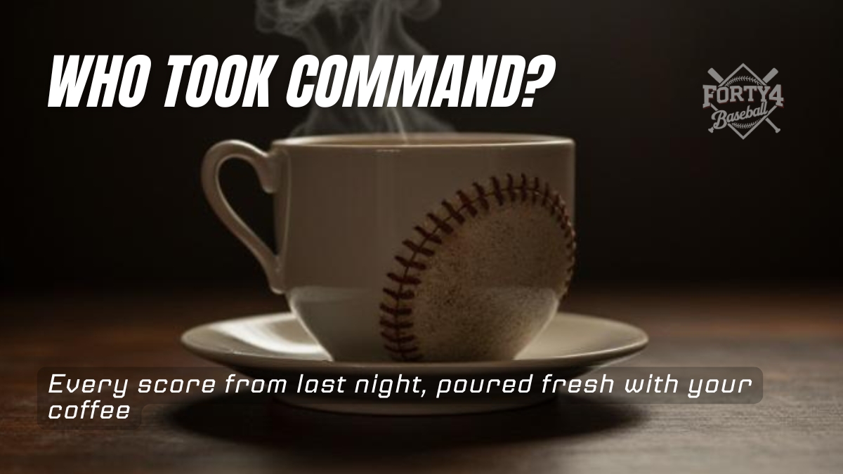 Your Morning Coffee Just Watched Milwaukee Run Away With the NL Central