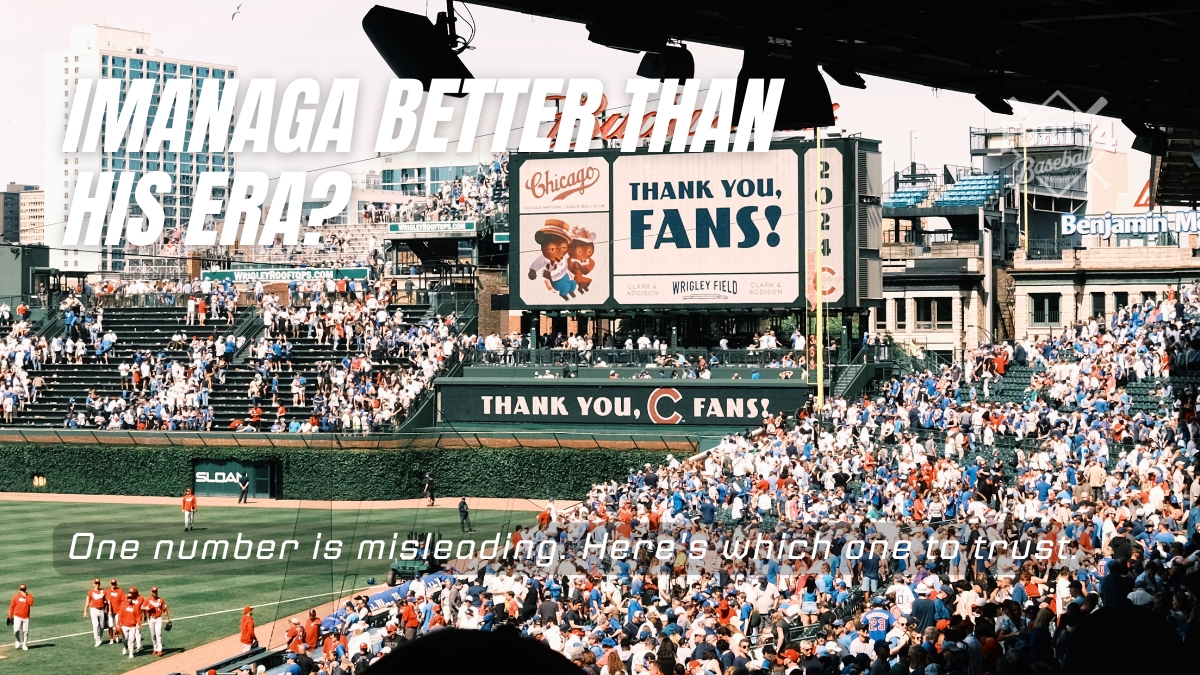 Shota Imanaga's ERA Says One Thing. His WHIP & Opponent Average Say Another.