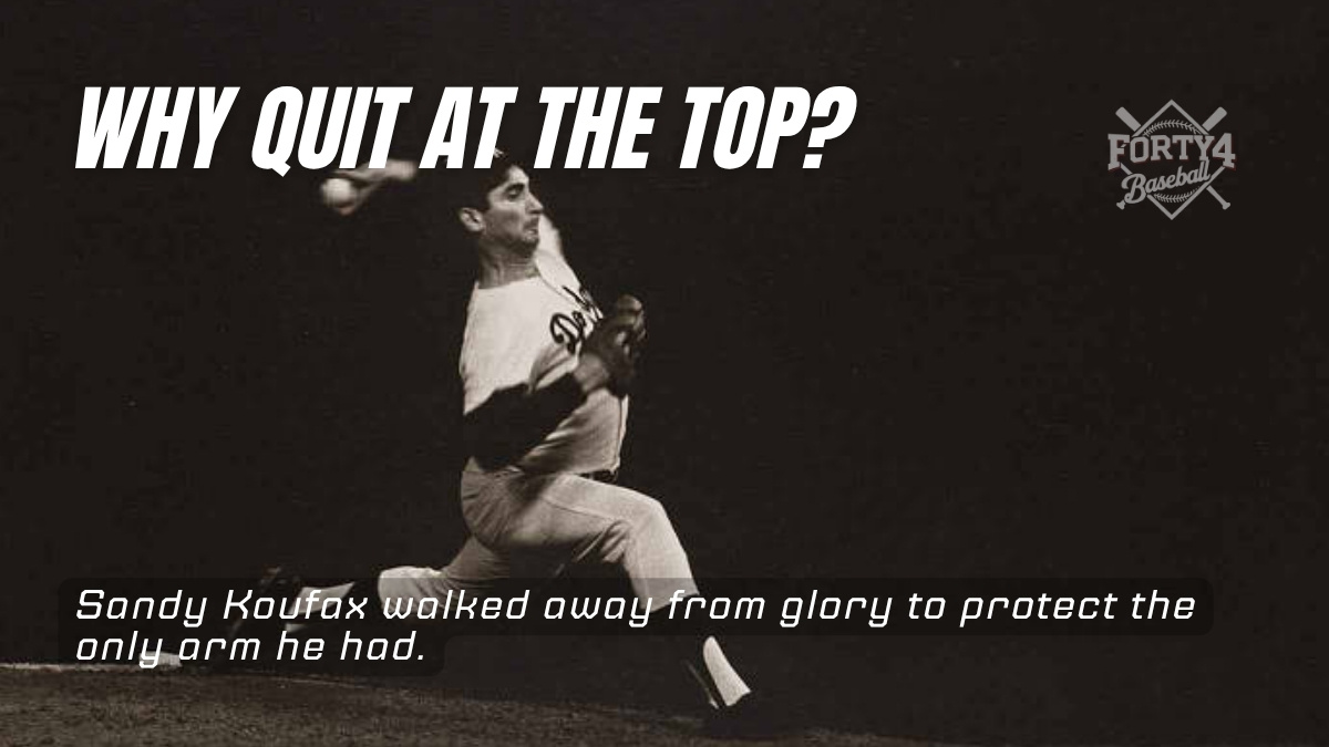 The Bravest Retirement Baseball Has Ever Seen